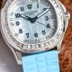 Super clone Patek Philippe Aquanaut Luce 9015 watch Turquoise Blue Baguettes Diamond -set (5)_th.jpg